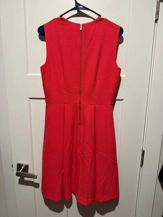 Raglan Sleeveless Salmon Pink Dress by Karl Lagerfeld - Picture 3 of 4